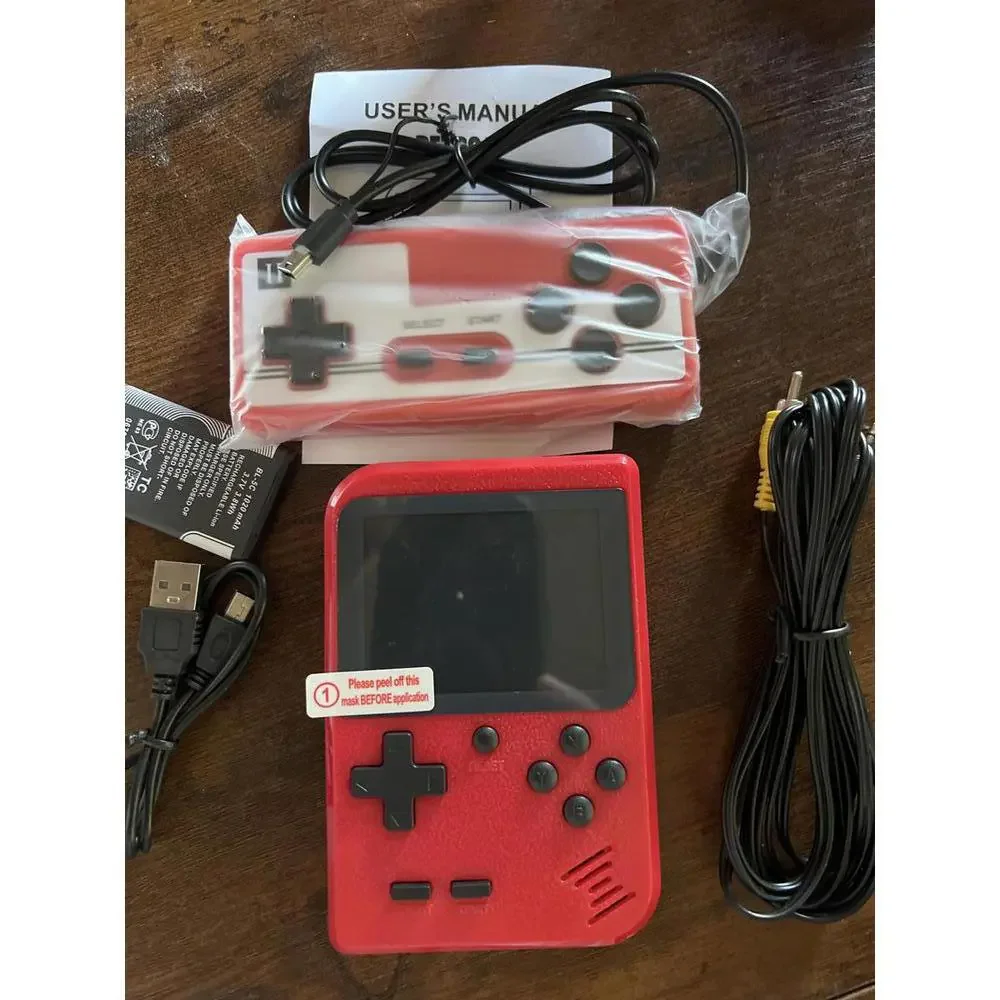 FC Game 3.0 TFT 8 Bit Classic SUP Game Box RED